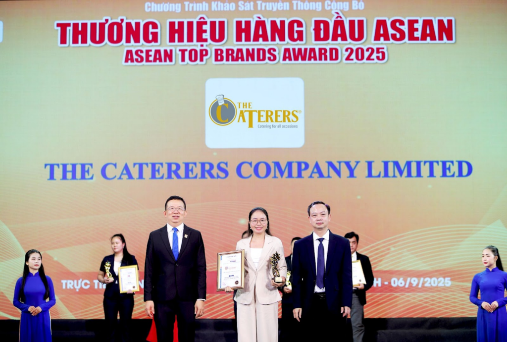 The Caterers Honored as Top 10 Reputable and Quality Brand in ASEAN