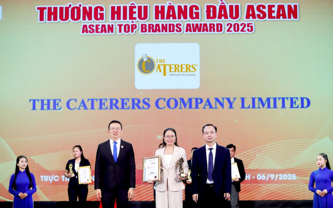 The Caterers Được Vinh Danh Top 10 Thương Hiệu Uy Tín Và Chất Lượng ASEAN
