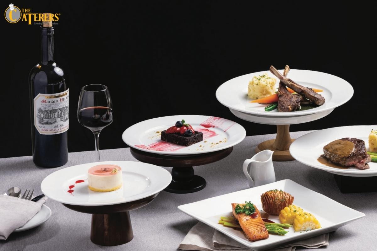 menu đãi tiệc the caterers