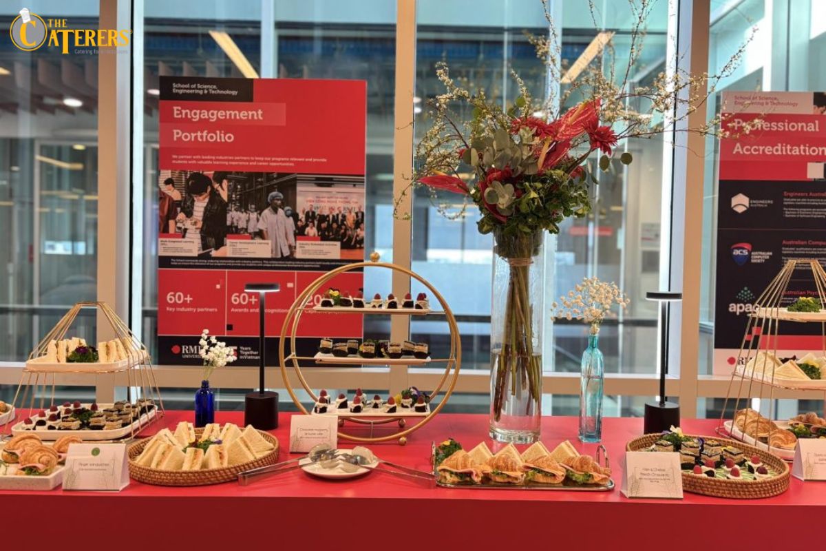 hình ảnh thực tế về tiệc teabreak