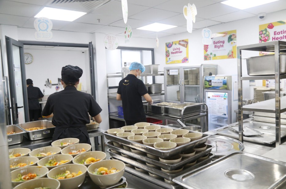 Food Safety Control Process in School Services by The Caterers