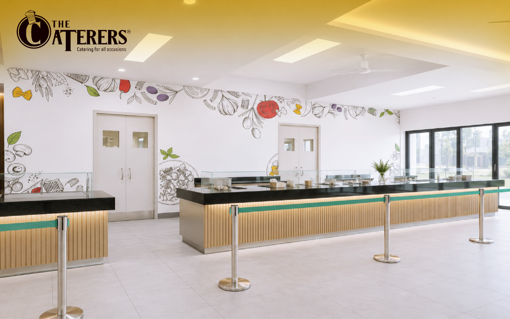 Không gian bếp ăn ISPH được The Caterers làm mới với concept Food Story đầy màu sắc