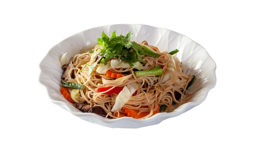 Bún xào nấm