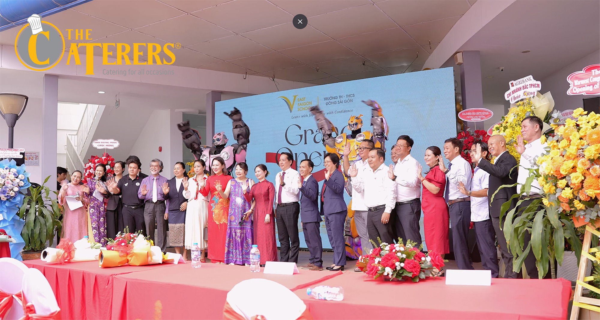 CÙNG THE CATERERS KHỞI ĐẦU HÀNH TRÌNH TRI THỨC TẠI TRƯỜNG ĐÔNG SÀI GÒN